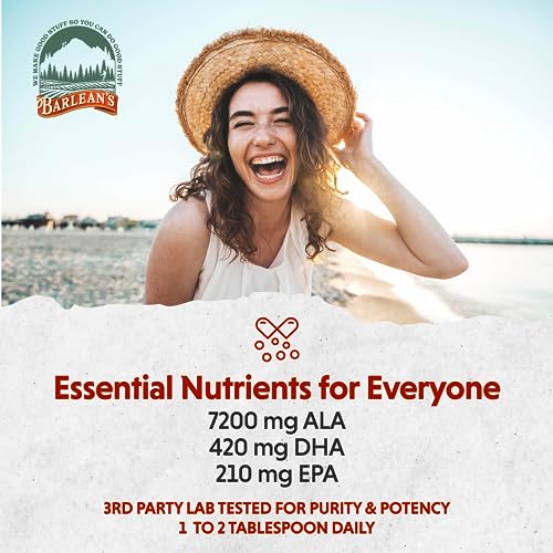 Vegan Omega 3 Liquid Flax & Algae Oil