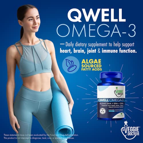 Plant-Based Omega 3 Algae Supplement for Health