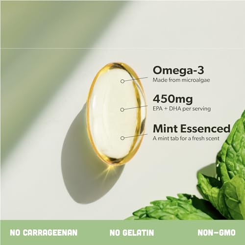 Vegan Omega 3: Plant-Based DHA & EPA Formula