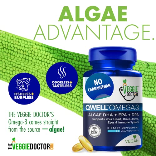 Plant-Based Omega 3 Algae Supplement for Health