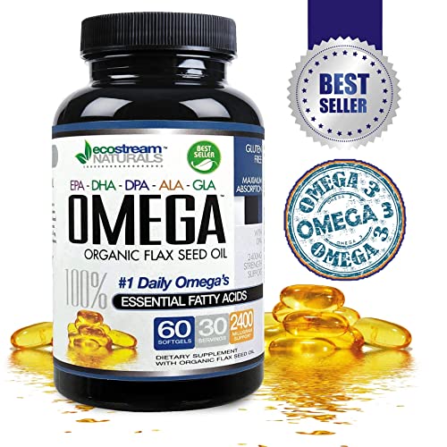 Vegan Omega 3-6-9 with Flax Seed Oil