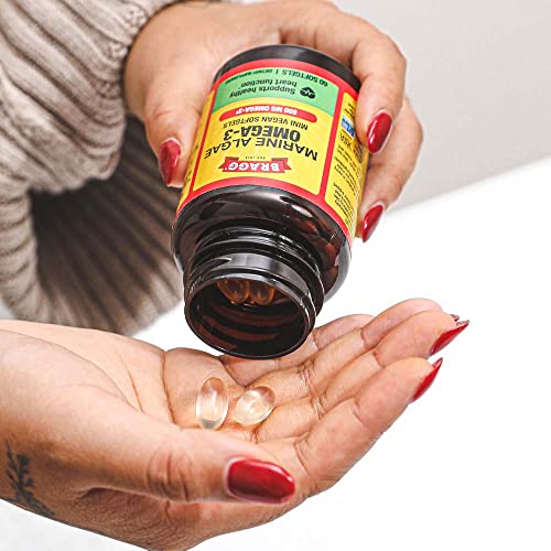 Bragg Vegan Omega 3 from Marine Algae - 60 Softgels