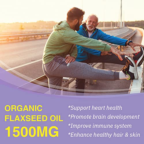 1500mg Lovita Vegan Flaxseed Oil ALA Omega-3