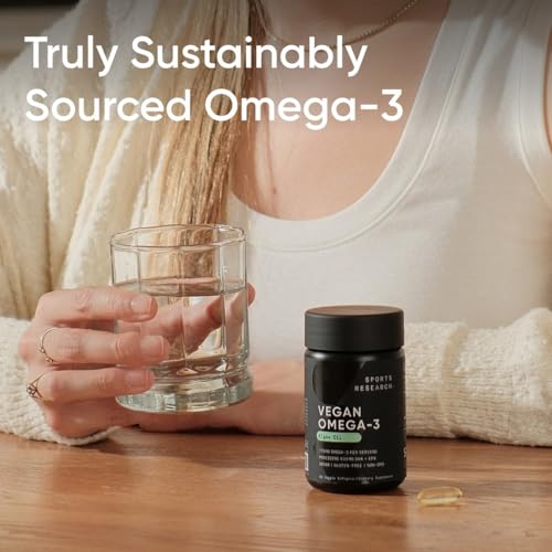 Vegan Omega-3 Algae Oil Softgels with DHA/EPA