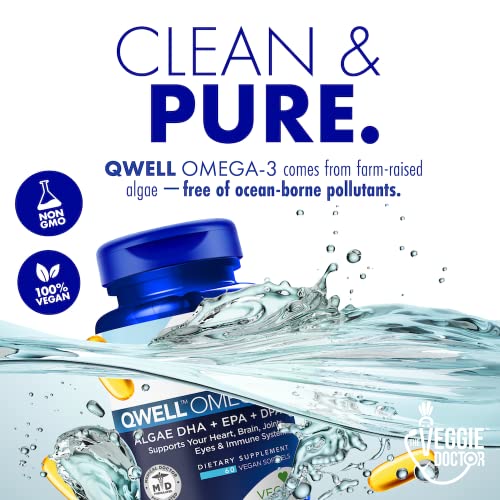 Plant-Based Omega 3 Algae Supplement for Health