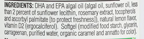 Vegan Omega-3 EPA & DHA Soft Gels, 60 Count