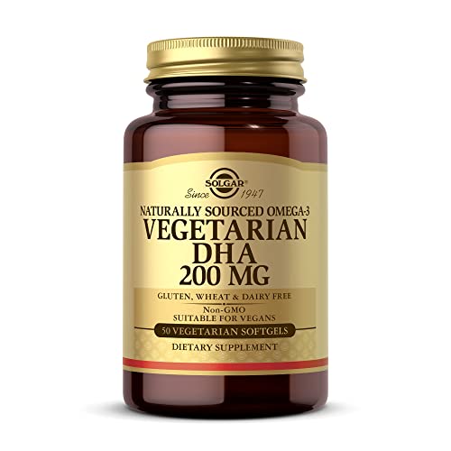 Vegan DHA 200 mg Omega-3 Softgels - 50 Count
