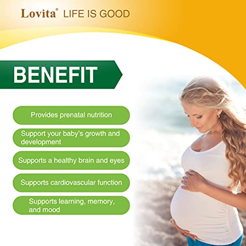 Lovita Vegan Omega 3 Algae Oil Softgels