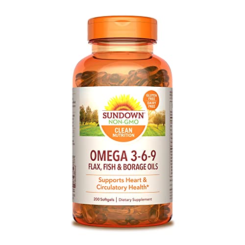 Vegan Omega 3-6-9 Essential Fatty Acid Softgels