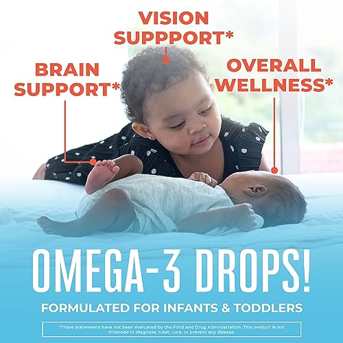 MaryRuth's Vegan Omega-3 Liquid Drops for Kids