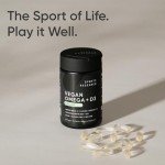 Vegan Omega-3 with Vitamin D3 Softgels - 60 Capsules