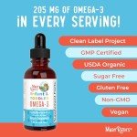 MaryRuth's Vegan Omega-3 Liquid Drops for Kids