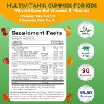 Shifaa Nutrition Kids Multivitamin Gummies - 90 Count