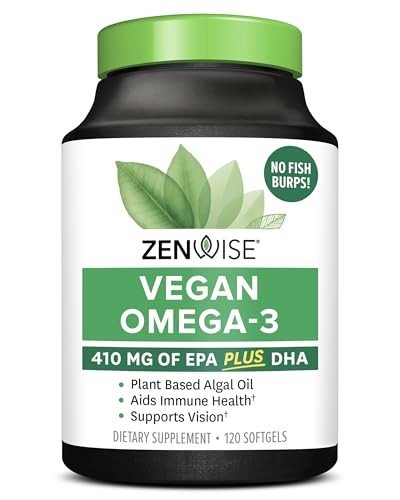 Zenwise Vegan Omega 3 - Plant-based EPA & DHA