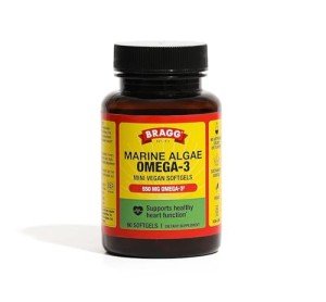 Bragg Vegan Omega 3 from Marine Algae - 60 Softgels