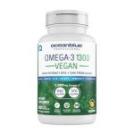 Oceanblue Vegan Omega-3 Algae Oil 1300mg - 60 Softgels
