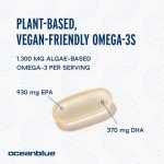 Oceanblue Vegan Omega-3 Algae Oil 1300mg - 60 Softgels