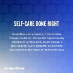 Oceanblue Vegan Omega-3 Algae Oil 1300mg - 60 Softgels