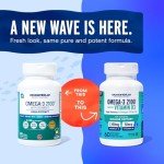 2100 mg Oceanblue Vegan Omega-3 - Triple Strength Supplement