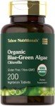 Vegan Omega 3 Chlorella Algae Tablets, 200 Count