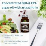 High-Potency Vegan Omega 3 & Astaxanthin Softgels