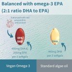 High-Potency Vegan Omega 3 & Astaxanthin Softgels