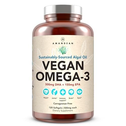 Vegan Omega 3 Algae DHA & EPA Supplement