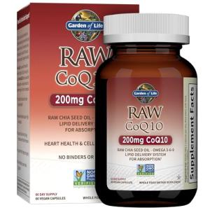 Garden of Life Vegan Omega 3 Supplement, 60 Capsules
