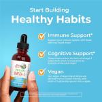 MaryRuth Omega 3 Vegan Liquid Drops 400mg DHA
