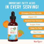 MaryRuth Omega 3 Vegan Liquid Drops 400mg DHA
