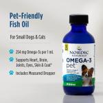 Vegan Omega-3 Supplement for Pets - Unflavored 2 oz