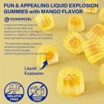 Vegan Omega-3 Gummies with Turmeric for Wellness