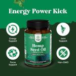 Vegan Omega 3-6-9 Hemp Oil Capsules 1000mg