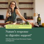 Vegan Omega-3 Digestive Health Capsules - 60 Count