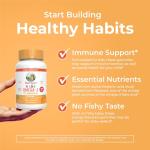 Kids' Vegan Omega 3 Gummies with Vitamin C