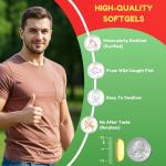 Vegan Omega 3 Supplements - Halal Softgels 100 Ct