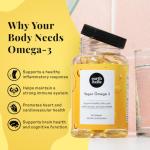 Vegan Algae Omega 3 Supplement - 1000 mg 60 Softgels