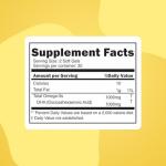 Vegan Algae Omega 3 Supplement - 1000 mg 60 Softgels