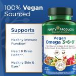 Vegan Omega 3-6-9 Essential Fatty Acids Formula