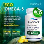 Biorixil - High Potency Vegan Omega 3 Capsules