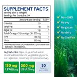 Biorixil - High Potency Vegan Omega 3 Capsules