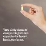 Vegan Omega-3 DHA EPA Capsules for Health