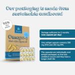 Vegan Omega-3 DHA EPA Capsules for Health