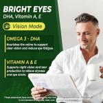 Sugar-Free Vegan Omega 3 Gummies with DHA & EPA