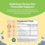 Organic Vegan Omega 3 Liquid for Kids