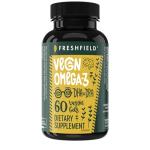 Freshfield Vegan Omega 3 DHA Algae Oil Supplement