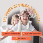Kids' Vegan Omega 3 Drops with Algae Oil