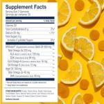 Wiley's Vegan Omega-3 Gummies - Lemon Flavor, 60 Count