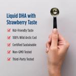 Vegan Omega-3 DHA for Kids - Strawberry Flavor