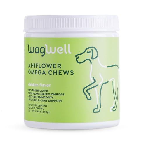 WagWell Vegan Omega 3 Dog Chews - 60 Soft Bites
